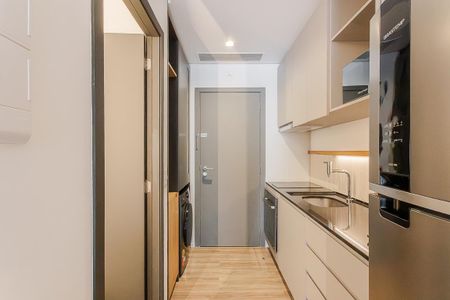 Studio para alugar com 35m², 1 quarto e sem vaga Studio para alugar com 35m², 1 quarto e sem vagaCozinha