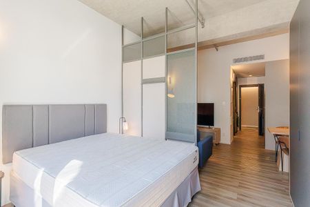 Studio para alugar com 35m², 1 quarto e sem vaga Studio para alugar com 35m², 1 quarto e sem vagaQuarto