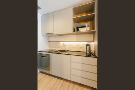 Studio para alugar com 35m², 1 quarto e sem vaga Studio para alugar com 35m², 1 quarto e sem vagaCozinha