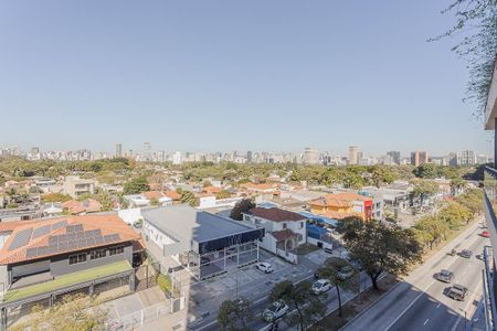 Studio para alugar com 36m², 1 quarto e sem vaga Studio para alugar com 36m², 1 quarto e sem vagaVista da Varanda