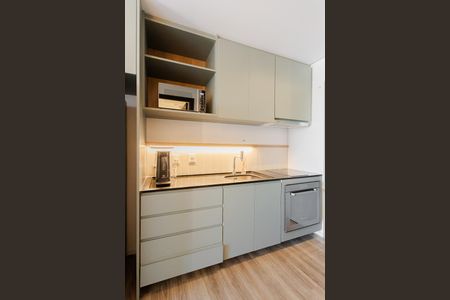 Studio para alugar com 36m², 1 quarto e sem vaga Studio para alugar com 36m², 1 quarto e sem vagaCozinha