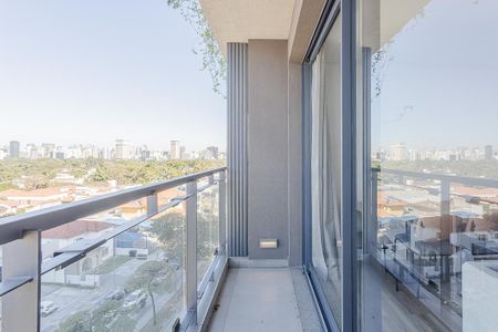 Studio para alugar com 36m², 1 quarto e sem vaga Studio para alugar com 36m², 1 quarto e sem vagaVaranda