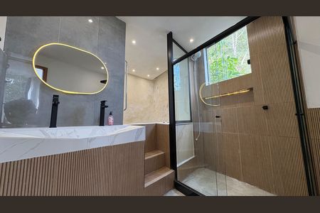Casa de condomínio para alugar com 90m², 3 quartos e 2 vagas Casa de condomínio para alugar com 90m², 3 quartos e 2 vagasBanheiro da Suíte 3