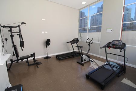 Área comum - Academia de apartamento para alugar com 1 quarto, 37m² em Altos do Esplanada, São José dos Campos