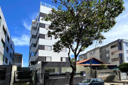 Fachada de apartamento à venda com 3 quartos, 85m² em Castelo, Belo Horizonte