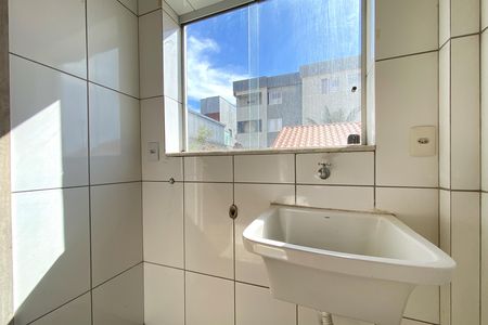 Área de Serviço de apartamento à venda com 3 quartos, 85m² em Castelo, Belo Horizonte