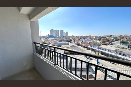 Varanda da Sala de apartamento à venda com 3 quartos, 59m² em Vila Florida, Guarulhos
