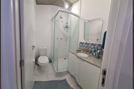 Banheiro de kitnet/studio à venda com 1 quarto, 34m² em Santana, São Paulo
