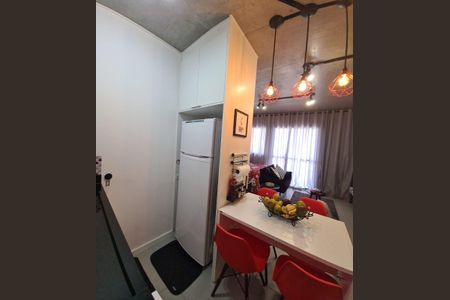 Cozinha de kitnet/studio à venda com 1 quarto, 34m² em Santana, São Paulo