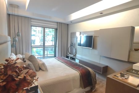 Suíte 1 de apartamento à venda com 3 quartos, 166m² em Santo Antônio, São Caetano do Sul