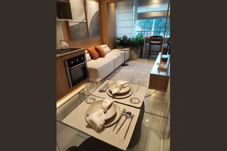 Cozinha de kitnet/studio à venda com 1 quarto, 33m² em Vila da Saúde, São Paulo