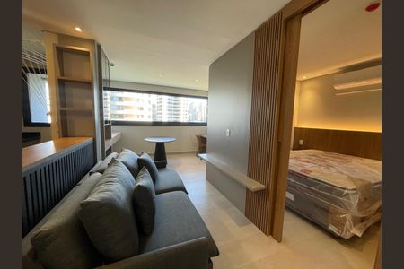 Sala de apartamento à venda com 1 quarto, 42m² em Vale do Sereno, Nova Lima