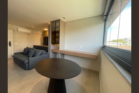 Sala de apartamento à venda com 1 quarto, 42m² em Vale do Sereno, Nova Lima