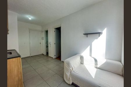 Sala de apartamento para alugar com 1 quarto, 26m² em Santo Amaro, São Paulo