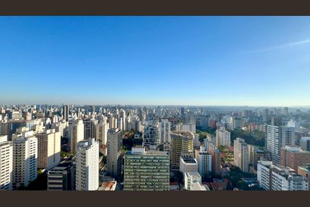 Vista da Varanda de apartamento à venda com 2 quartos, 77m² em Pinheiros, São Paulo