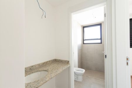 Banheiro Social de apartamento para alugar com 2 quartos, 67m² em Parque Campolim, Sorocaba