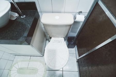 Banheiro de apartamento à venda com 2 quartos, 49m² em Vila Nova Cachoeirinha, São Paulo