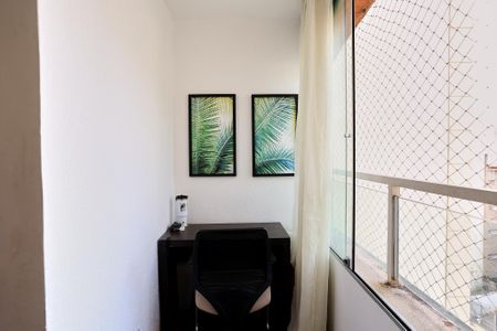 Varanda da Sala de apartamento à venda com 3 quartos, 65m² em Cidade Nova, Belo Horizonte