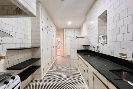 Cozinha de apartamento para alugar com 3 quartos, 218m² em Copacabana, Rio de Janeiro
