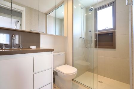 Banheiro Social de apartamento para alugar com 3 quartos, 88m² em Vila Leopoldina, São Paulo