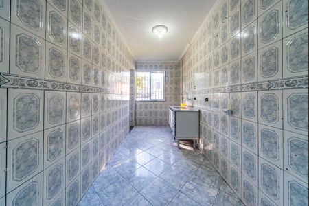 Cozinha  de apartamento à venda com 2 quartos, 54m² em Jardim Santo André Cdhu, Santo André