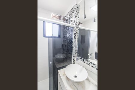 Banheiro da Suíte de apartamento para alugar com 1 quarto, 60m² em Jardim Belval, Barueri