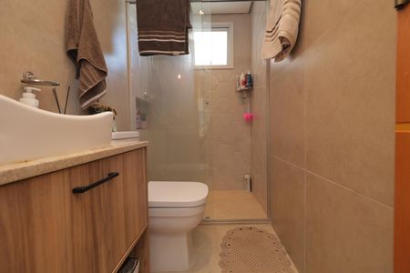 Apartamento à venda com 72m², 3 quartos e 2 vagasBanheiro da Suíte