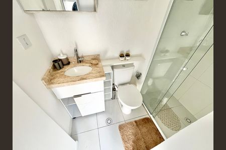 Apartamento para alugar com 52m², 2 quartos e sem vaga Apartamento para alugar com 52m², 2 quartos e sem vagaBanheiro da Suíte