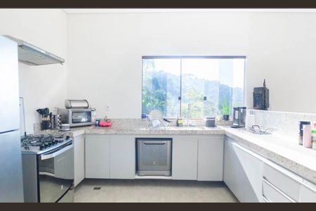 cozinha de casa à venda com 3 quartos, 200m² em São Sebastiao das Águas Claras, Nova Lima