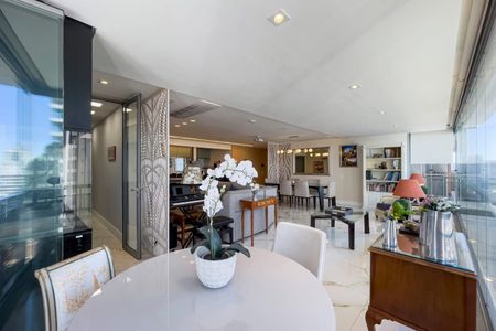 Sala de apartamento para alugar com 4 quartos, 197m² em Jardim das Acacias, São Paulo
