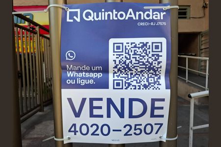 Placa  de apartamento à venda com 3 quartos, 70m² em Glória, Rio de Janeiro