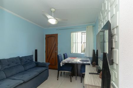 Sala de apartamento à venda com 2 quartos, 52m² em Fazenda da Juta, São Paulo