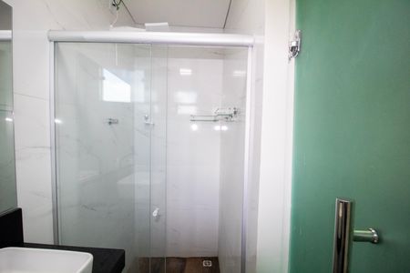 Studio para alugar com 35m², 1 quarto e sem vaga Studio para alugar com 35m², 1 quarto e sem vagaBanheiro da Suite