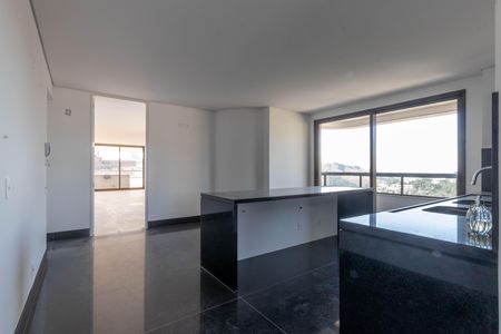 Cozinha de apartamento à venda com 4 quartos, 377m² em Vale do Sereno, Nova Lima