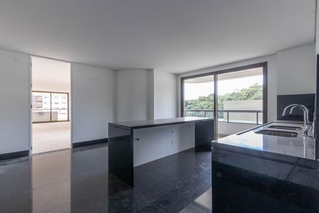 Cozinha de apartamento à venda com 4 quartos, 377m² em Vale do Sereno, Nova Lima