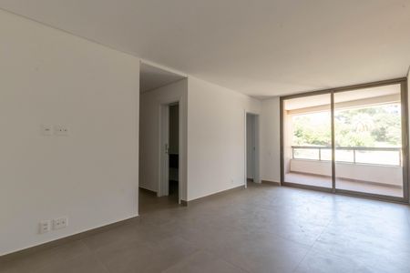 Sala de apartamento à venda com 3 quartos, 116m² em Vila Das Flores, Nova Lima