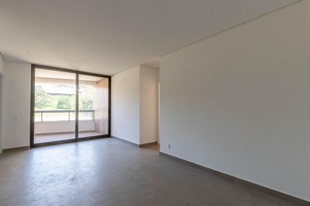 Sala de apartamento à venda com 3 quartos, 116m² em Vila Das Flores, Nova Lima
