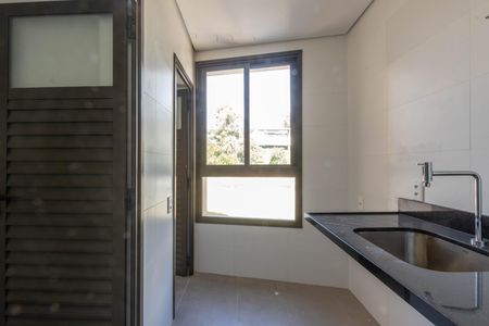 Área de serviço de apartamento à venda com 3 quartos, 116m² em Vila Das Flores, Nova Lima