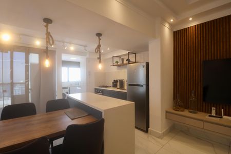 Cozinha de apartamento para alugar com 3 quartos, 188m² em Centro, Guarujá