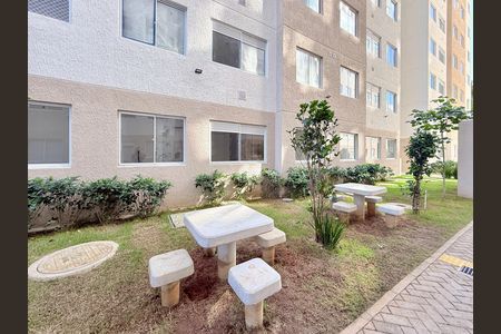 Área comum de apartamento para alugar com 2 quartos, 32m² em Jardim Caravelas, São Paulo