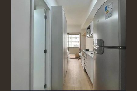 Cozinha de kitnet/studio para alugar com 1 quarto, 25m² em Perdizes, São Paulo
