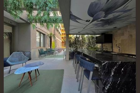 Studio à venda com 25m², 1 quarto e sem vagaÁrea externa