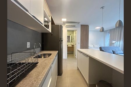 Studio para alugar com 40m², 1 quarto e 1 vaga Studio para alugar com 40m², 1 quarto e 1 vagaCozinha