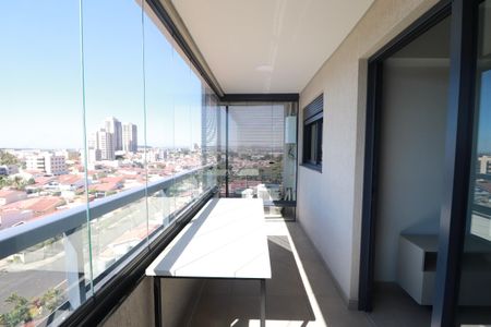 Varanda  de apartamento para alugar com 1 quarto, 46m² em Subsetor Leste - 6 (l-6), Ribeirão Preto