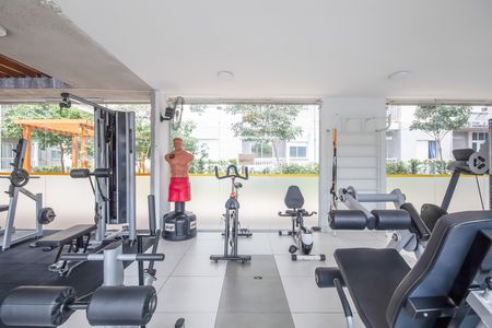 Apartamento à venda com 46m², 2 quartos e 1 vaga Apartamento à venda com 46m², 2 quartos e 1 vagaÁrea comum - Academia