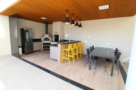 Área comum - Churrasqueira de apartamento para alugar com 1 quarto, 78m² em Parque Residencial Aquarius, São José dos Campos