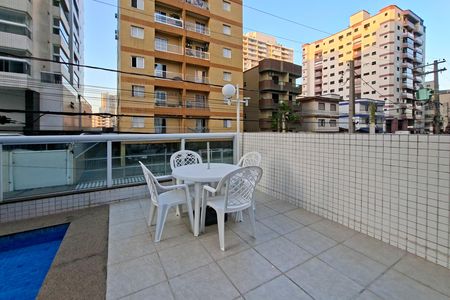 Área comum - Piscina de apartamento para alugar com 2 quartos, 80m² em Cidade Ocian, Praia Grande