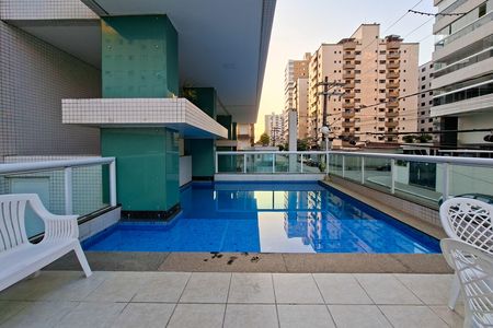 Área comum - Piscina de apartamento para alugar com 2 quartos, 80m² em Cidade Ocian, Praia Grande