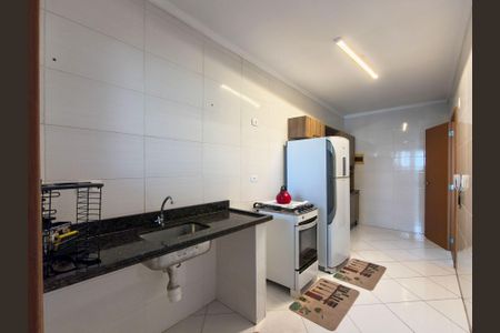 Cozinha  de apartamento para alugar com 2 quartos, 80m² em Cidade Ocian, Praia Grande