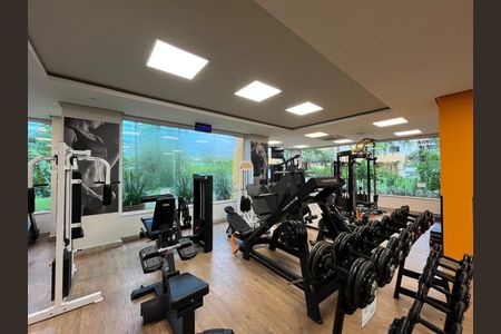 Apartamento para alugar com 50m², 1 quarto e 1 vaga Apartamento para alugar com 50m², 1 quarto e 1 vagaÁrea comum - Academia